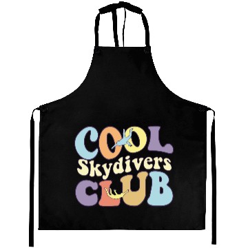 Discover Cool Skydivers Club I Love Skydiving Instructor Aprons