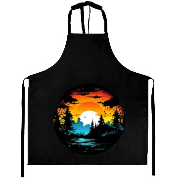 Discover Riverside Twilight in the Forest Aprons