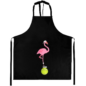Discover Tennis Flamingo Aprons