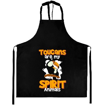 Discover Bird Parrot Amazon Jungle Aprons