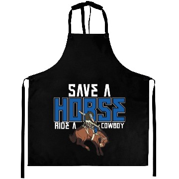 Discover Save A Horse Ride A Cowboy Aprons