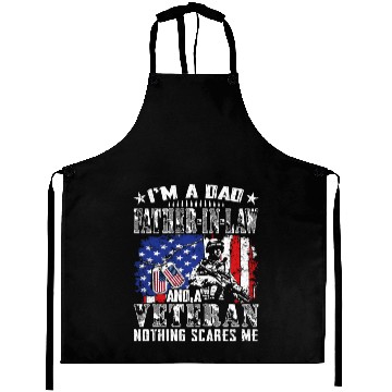Discover I m A Dad Father In Law And A Veteran Nothing Aprons