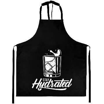 Discover Stay Hydrated Funny Alcohol Lover Design Aprons