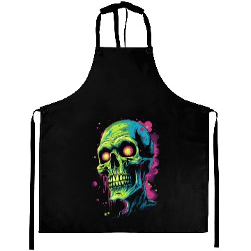 Discover Neon Zombie Aprons