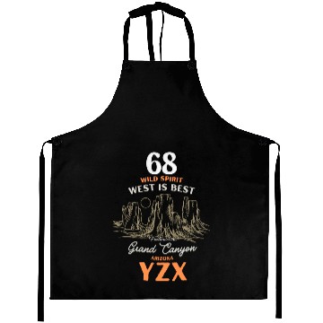 Discover Grand canyon Arizonna, west is best Aprons