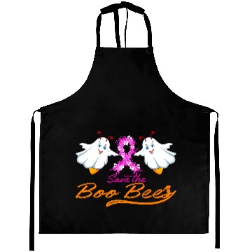 Discover Fun Boobs Save The Boo Bees Breast Cancer Aprons