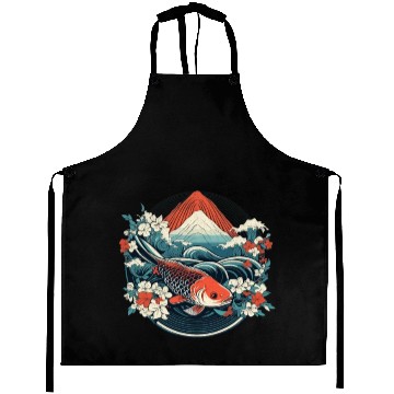 Discover Koi Fish Koi Carp Japanese Koi Garden-Pond Koi Aprons