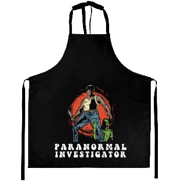 Discover Ghost Hunting Paranormal Investigator Aprons