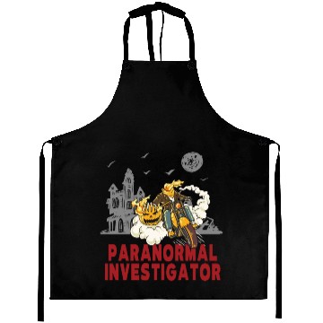 Discover Ghost Hunting Paranormal Investigator Aprons