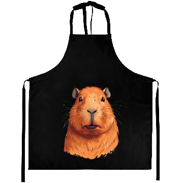 Discover Capybara In Nature Aprons