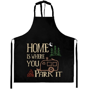 Discover RV Camping Home Aprons
