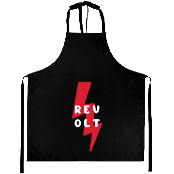 Discover Revolt Lightning Bolt Revolutionary Aprons