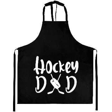 Discover Hockey Dad Aprons