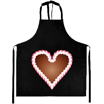 Discover Gingerbread heart folk festival with icing Aprons