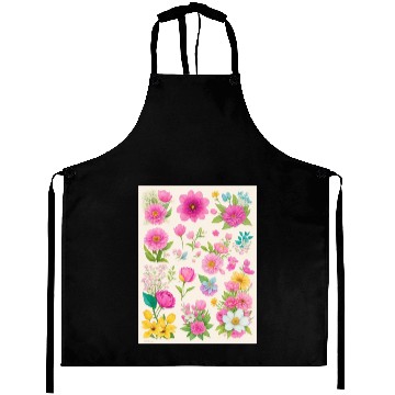 Discover Buttercup and Marigold Spring Flowers Aprons