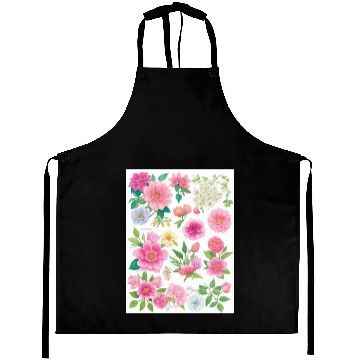Discover Lavender and Lilac Spring Flowers Aprons