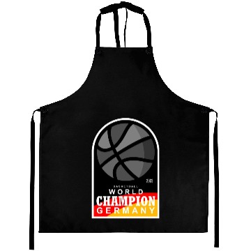 Discover GERMANY BASKETBALL WOLRD CHAMPION 2023 Aprons