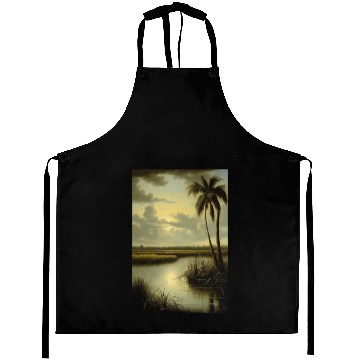 Discover Tropical Landscape with Palm Tree and Water Aprons