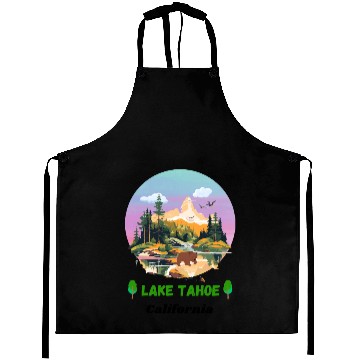 Discover Lake Tahoe California Aprons