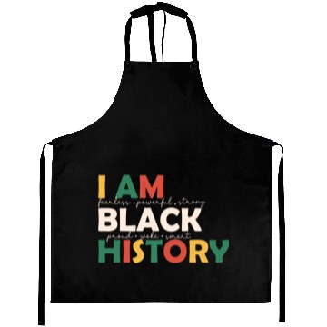 Discover I Am Black History Blm Black History Month Gift Aprons