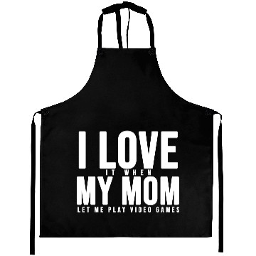 Discover I Love My Mom Aprons