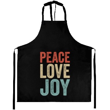 Discover Peace Love Joy Aprons