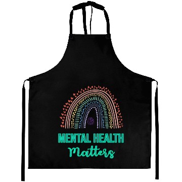 Discover Mental Health matters design Aprons