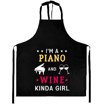 Discover Funny Piano Teacher Women Aprons