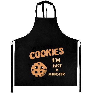 Discover Cookie Lover Funny Baking Pun Aprons