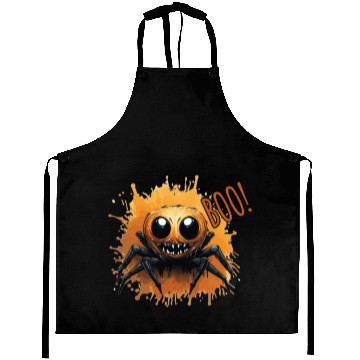 Discover Halloween cute scary spider. Spider Power Aprons