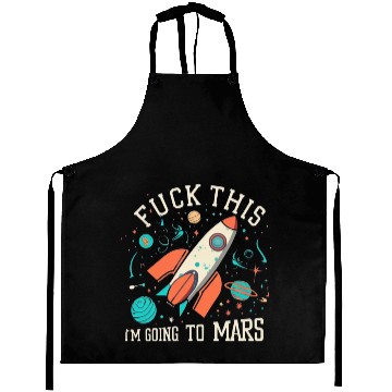Discover Kids Rocket Mars Space Aprons Tees Aprons Sweet