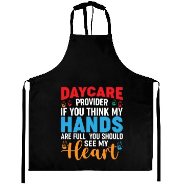 Discover Daycare Provider Childcare Pre-k Teacher Appreciat Aprons