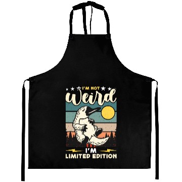 Discover Platypus I'm Not Weird I'm Retro Living Fossil Aprons