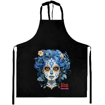 Discover Day of the Dead Divas - Esmeralda Aprons
