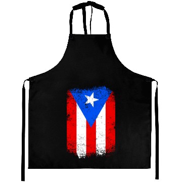 Discover Puerto Rico Flag Puerto Rican Aprons