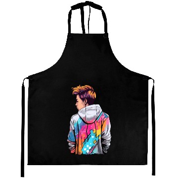 Discover hooded boy Aprons