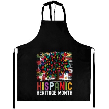 Discover Hispanic Heritage Month Hand Flags Latin Aprons