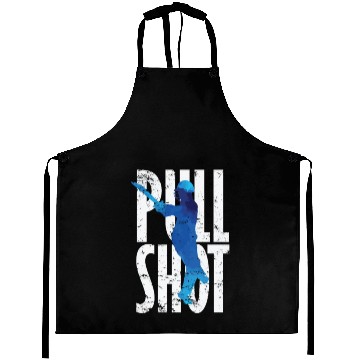 Discover Cricket Pull Shot Sports Moment Aprons