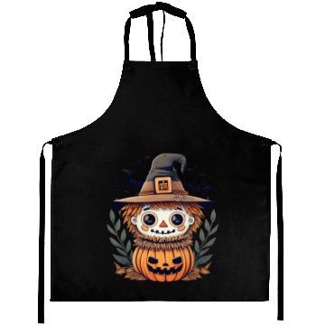 Discover Harvest Halloween Harmony Aprons