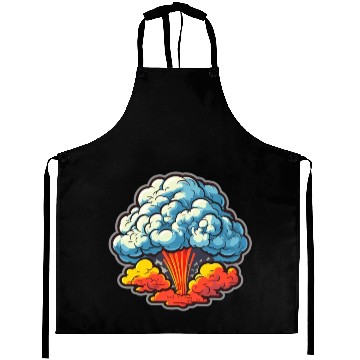 Discover Explosion Fireworks Pyrotechnics Aprons