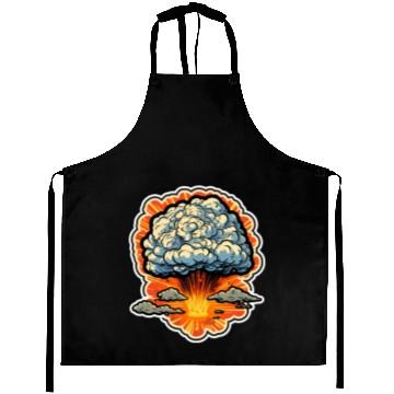 Discover Explosion Fireworks Pyrotechnics Aprons