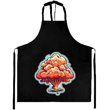 Discover Explosion Fireworks Pyrotechnics Aprons