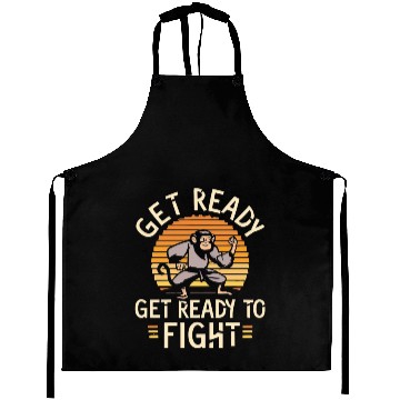 Discover Kung Fu monkey Aprons
