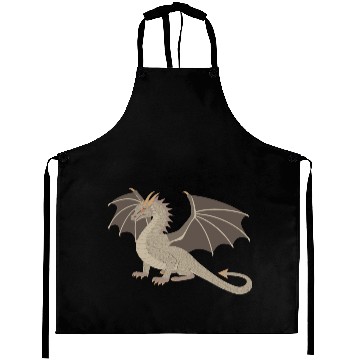 Discover Brown Dragon Aprons