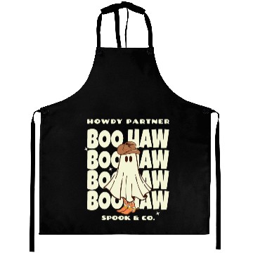 Discover Howdy Partner Boo Haw Spook & Co. Aprons