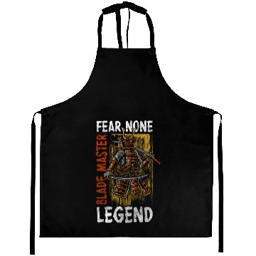 Discover Swordsman Fighter Samurai Sabers Aprons