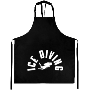 Discover Ice Diving Pocket Design Aprons