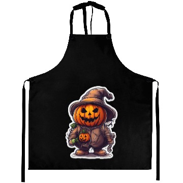 Discover Happy Halloween Pumpkins 33 Aprons