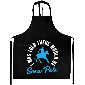 Discover Funny Snow Polo Outfit Horse Polo Aprons