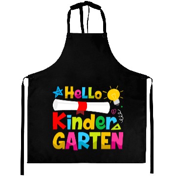 Discover Hello Kindergarten Back to School Aprons